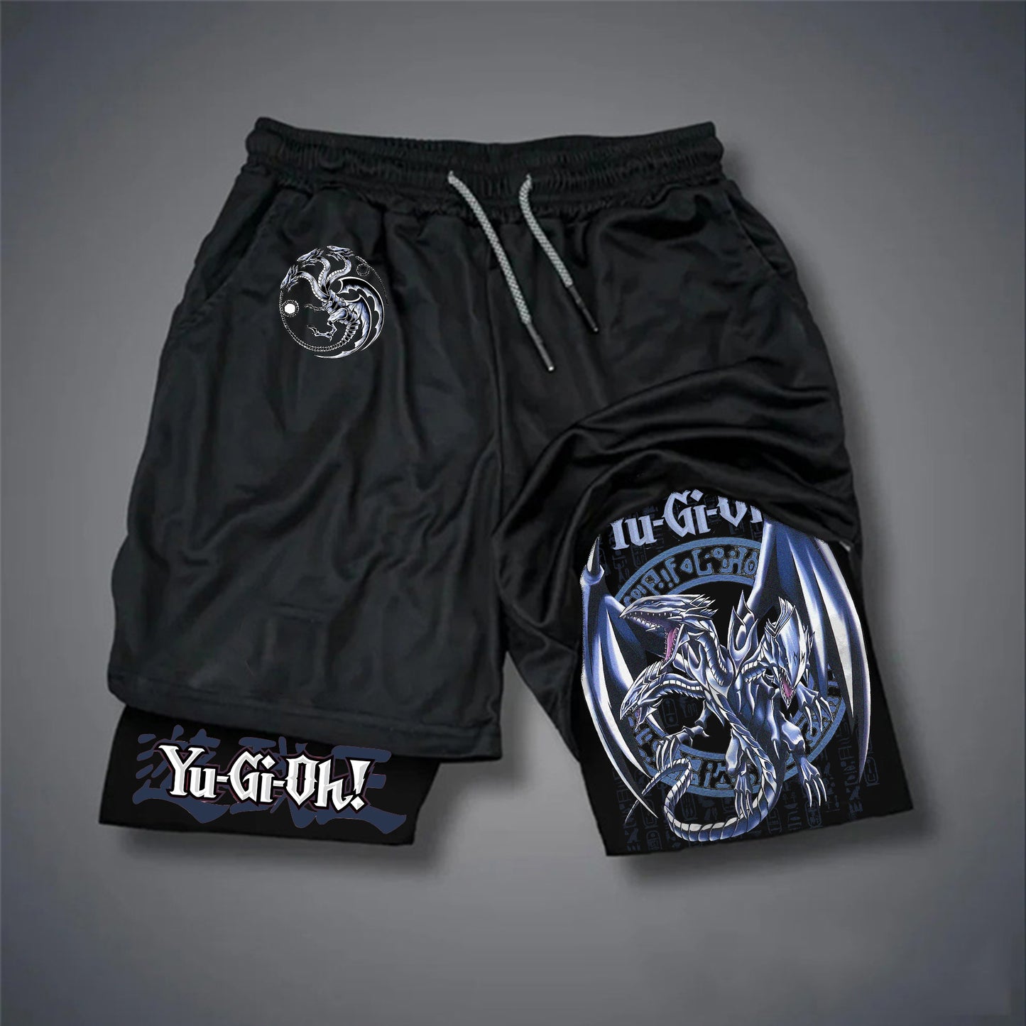 Unisex "Yu-Gi-Oh!"  Anime Style Retro Shorts