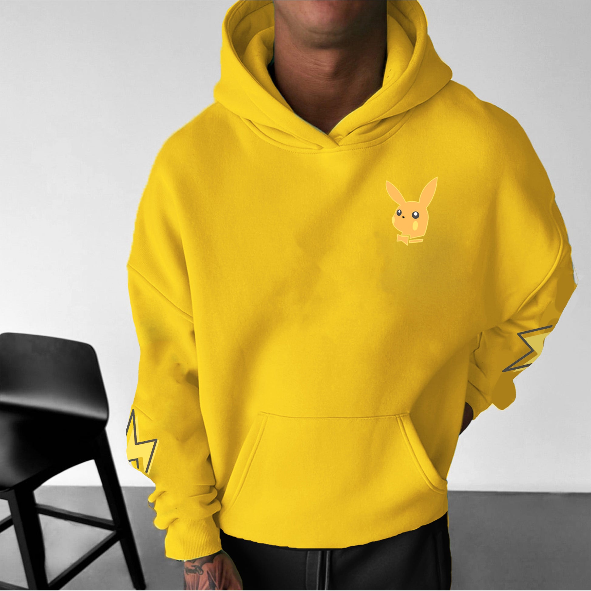 Unisex Anime Graphic Streetwear Vintage Hoodie