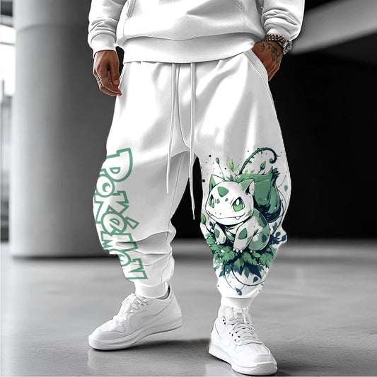 Unisex  Casual Anime Streetwear Pants-comicclothing
