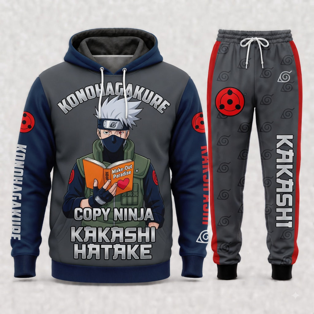 Limited edition! Gifts for Fans - Hoodie  Sweatpants Set -NKAKASHI