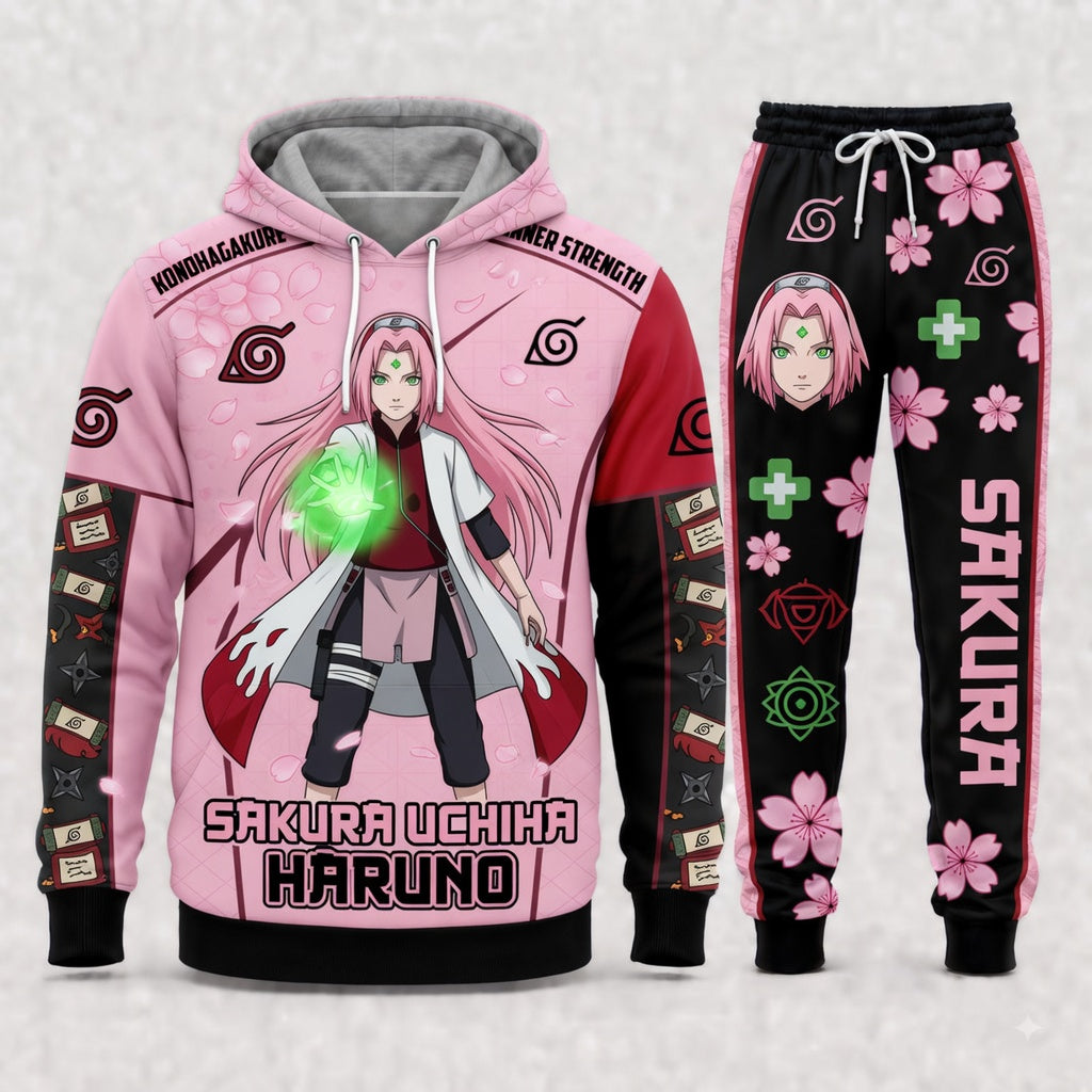 Limited edition! Gifts for Fans - Hoodie  Sweatpants Set -NSAKURA