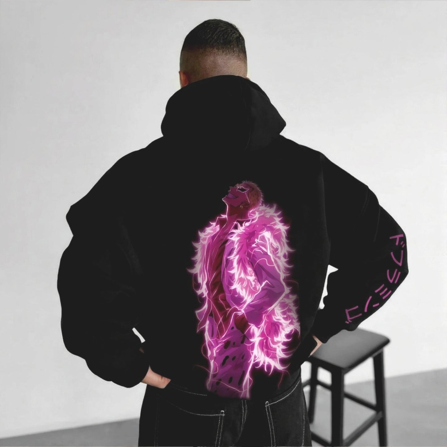 Unisex Anime Graphic Streetwear Vintage Hoodie-Anime x kingdom