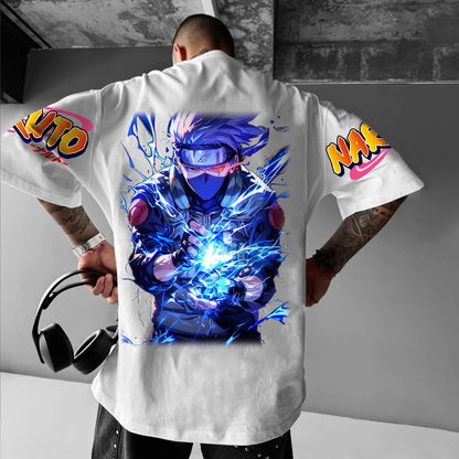 Unisex  Anime “Anime”  Inspired Vintage T-Shirt-comicclothing