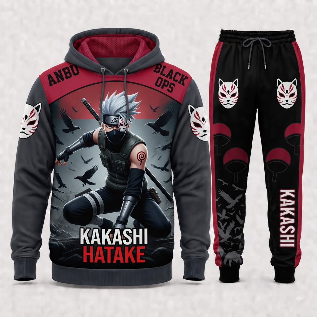 Limited edition! Gifts for Fans - Hoodie  Sweatpants Set -NKAKASHI
