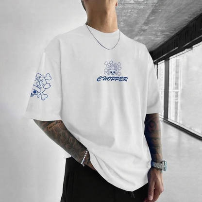 Unisex Anime Inspired Vintage T-Shirt-Anime x kingdom