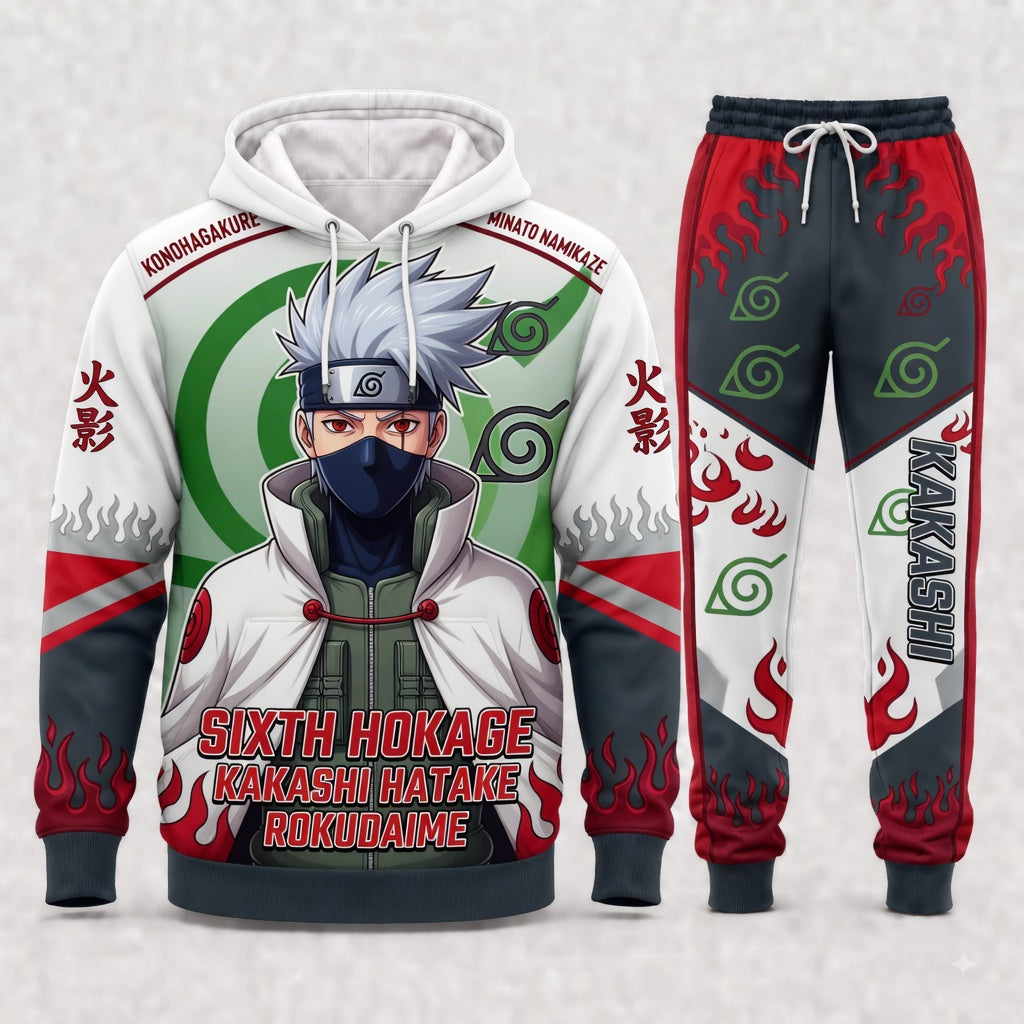 Limited edition! Gifts for Fans - Hoodie  Sweatpants Set -NKAKASHI