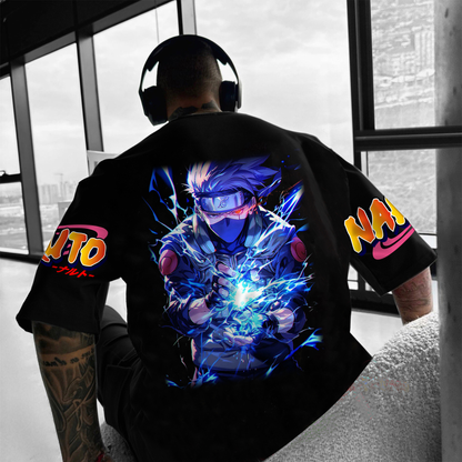 Unisex  Anime “Anime”  Inspired Vintage T-Shirt-comicclothing