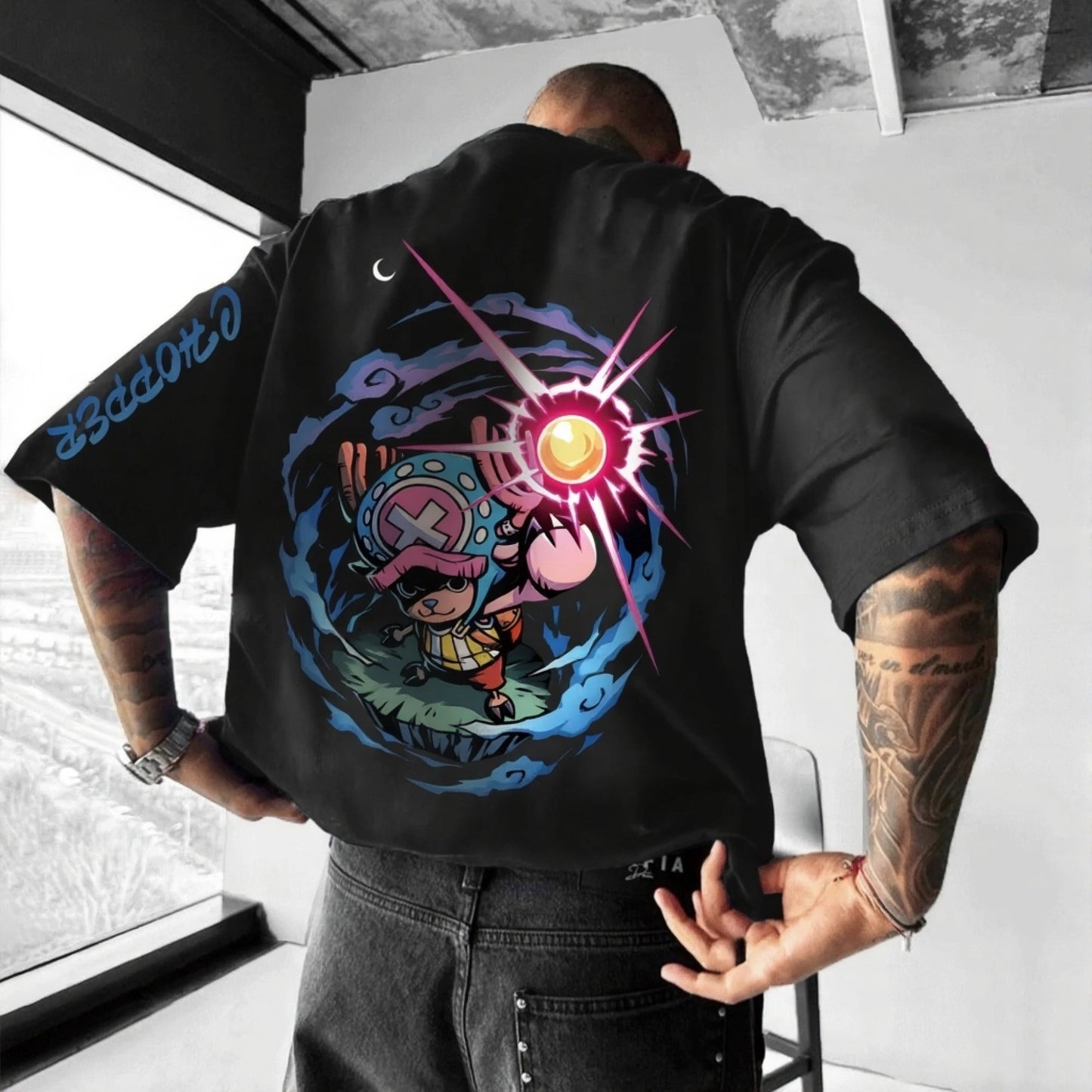 Unisex Anime Inspired Vintage T-Shirt-Anime x kingdom