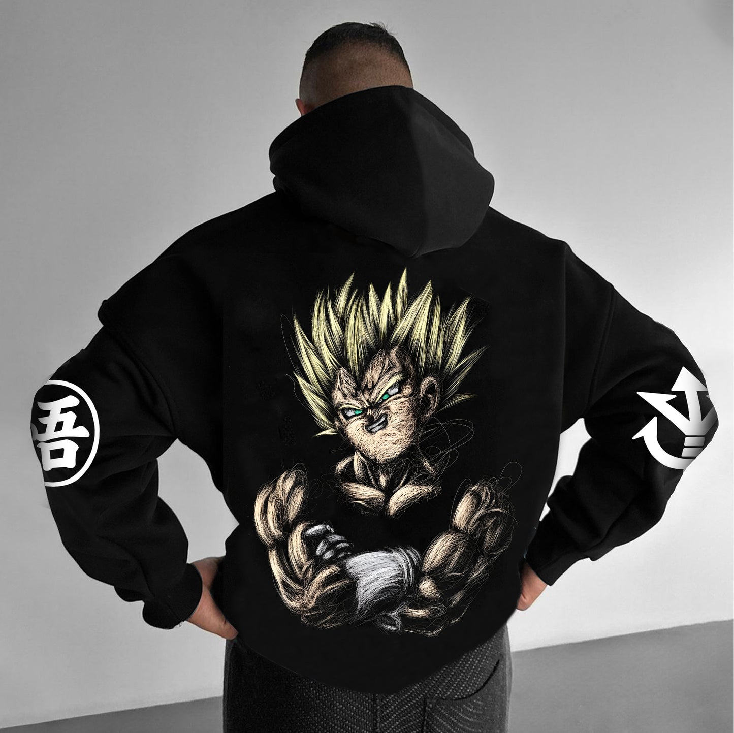 Unisex Anime Graphic Streetwear Vintage Hoodie