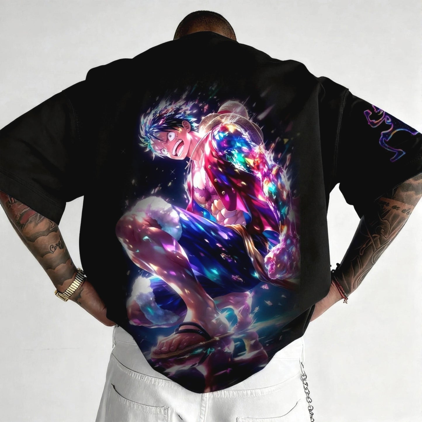 Unisex Anime Inspired Vintage T-Shirt-Anime x kingdom