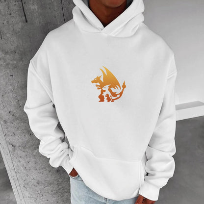 Pokémon Unisex Anime Charizard Hoodie-Anime x kingdom