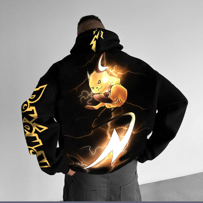 Unisex Anime Graphic Streetwear Vintage Hoodie