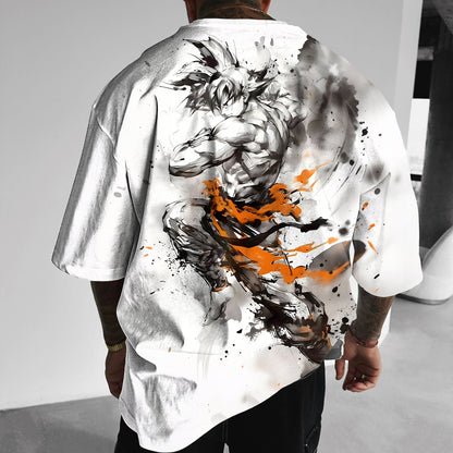 Unisex Anime Inspired Vintage T-Shirt