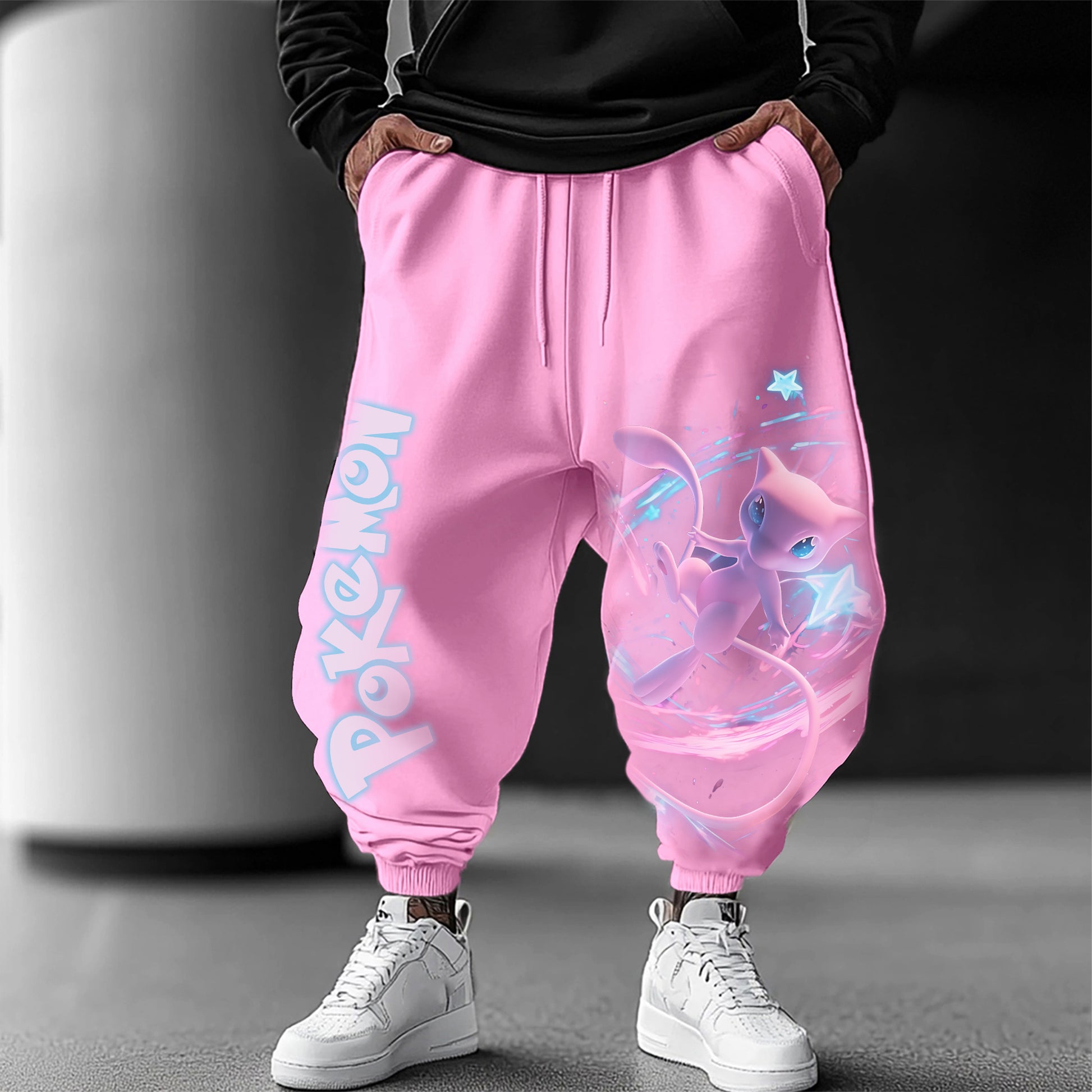 Unisex  “Pokémon” Casual Anime Streetwear Pants