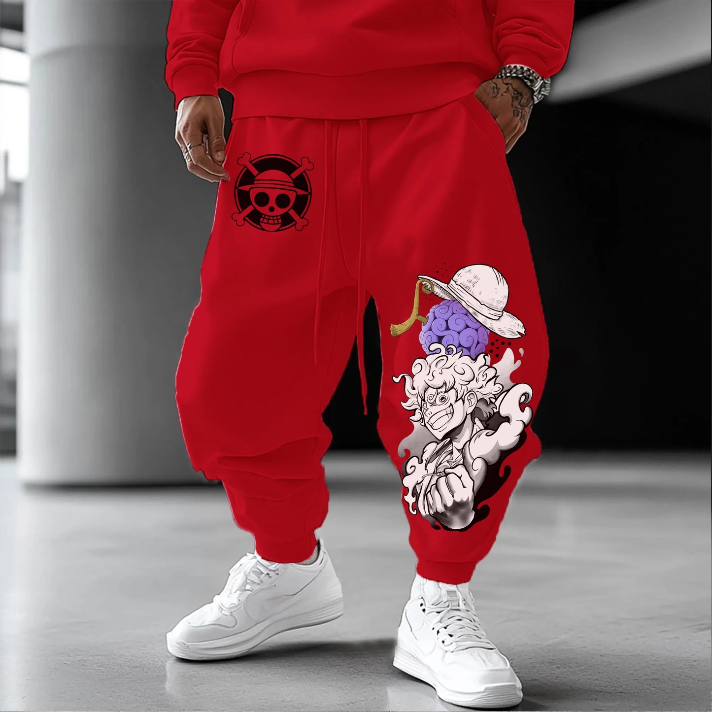 Unisex Anime Inspired Vintage Pants