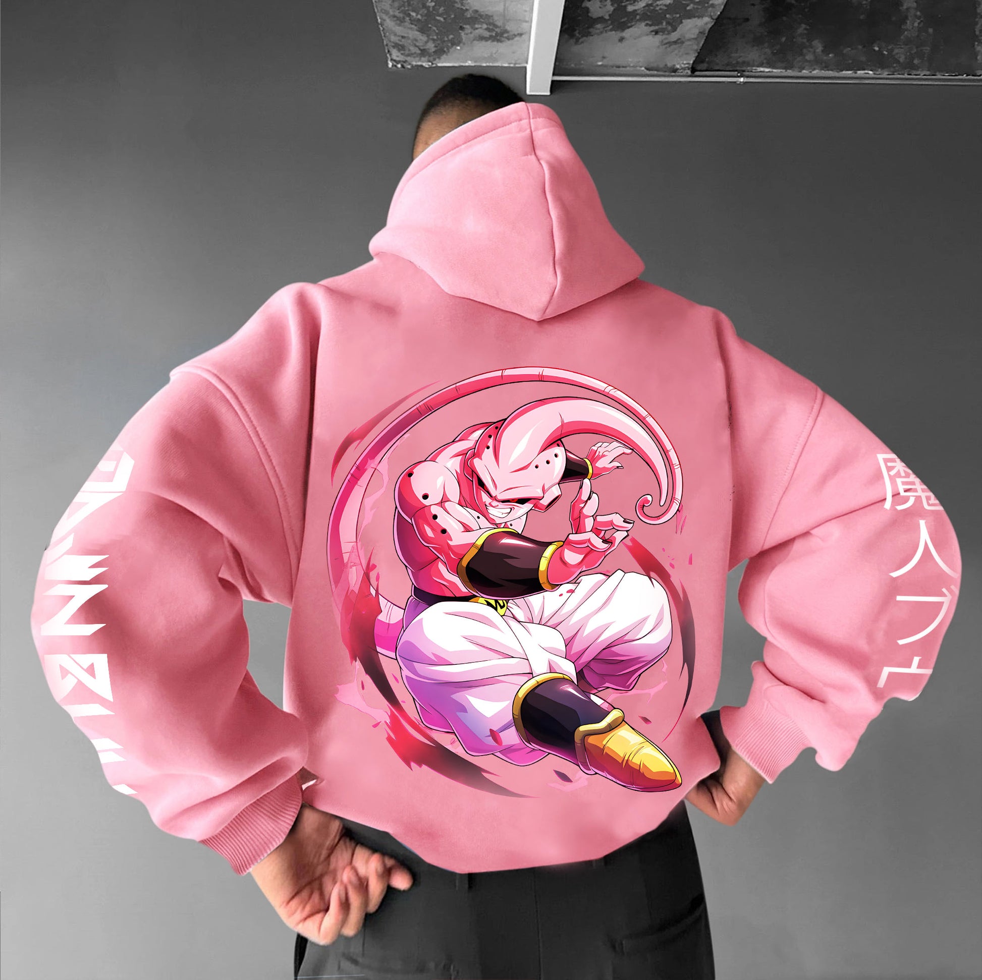 Unisex Anime Graphic Streetwear Vintage Hoodie