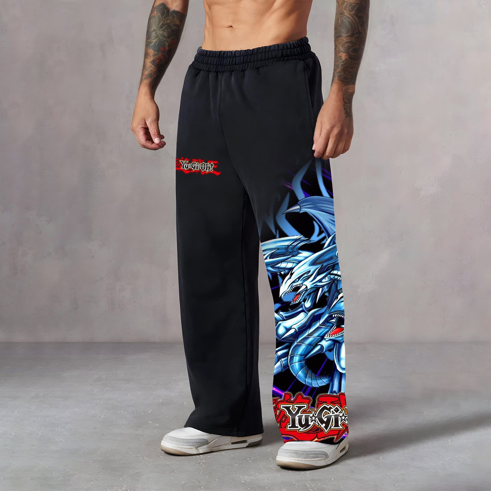 Unisex "Yu-Gi-Oh!" Game Anime Graphic Print Pants-comicclothing