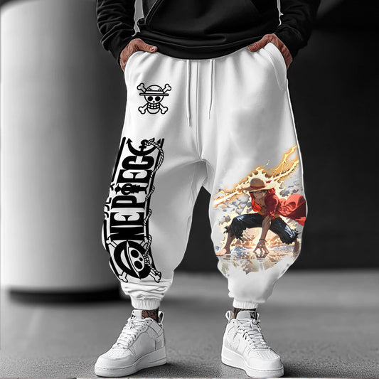 Unisex Anime Inspired Vintage Pants丨