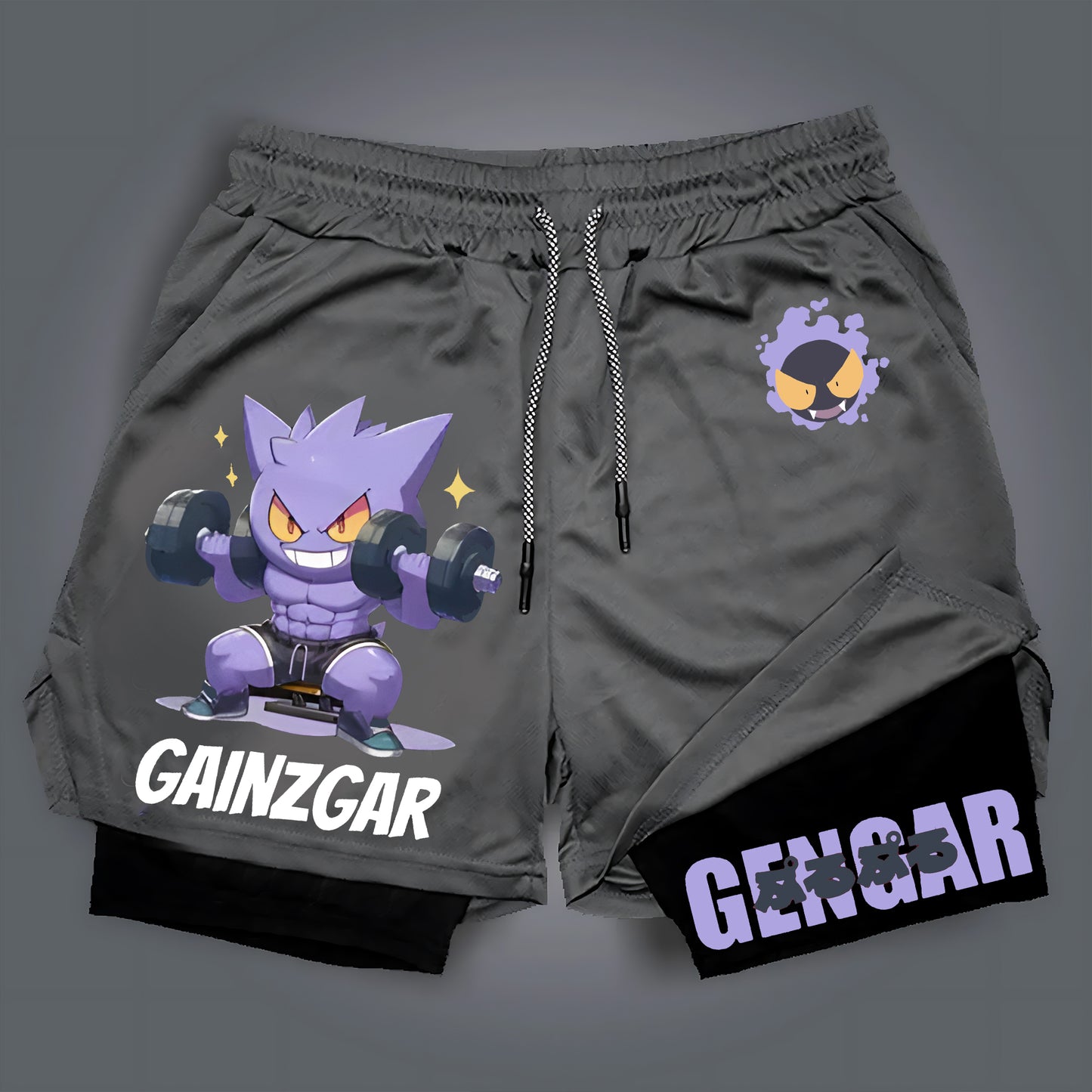 Unisex Casual Anime Streetwear Shorts
