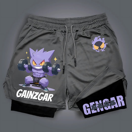 Unisex Casual Anime Streetwear Shorts