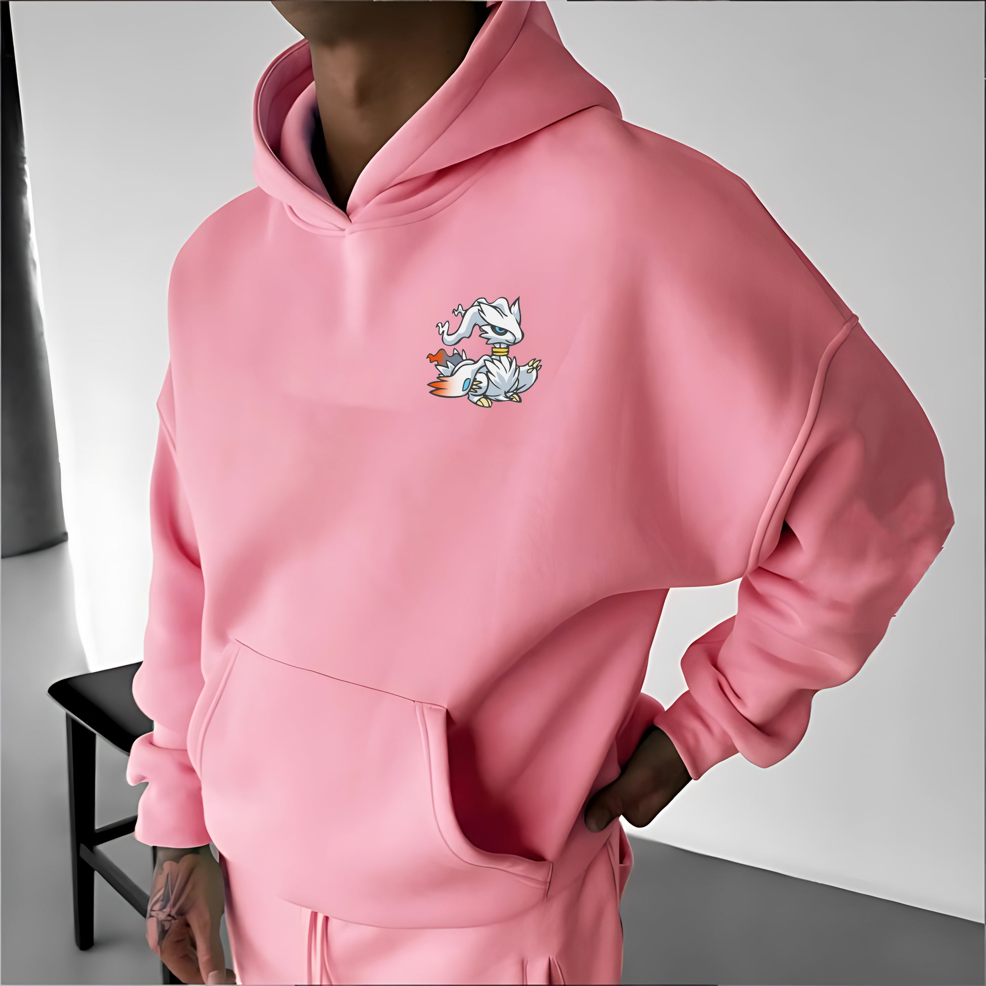 Unisex Anime Graphic Streetwear Vintage Hoodie