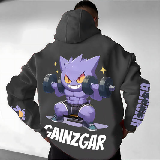 Unisex Anime Graphic Streetwear Vintage Hoodie