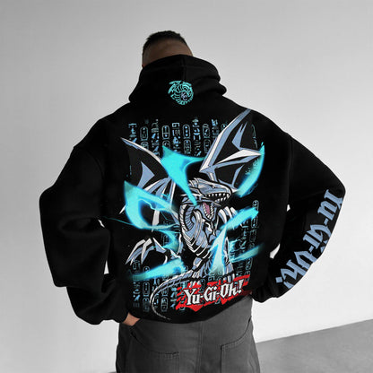 Unisex  “Yu-Gi-Oh！”   Anime Style Retro Hoodie