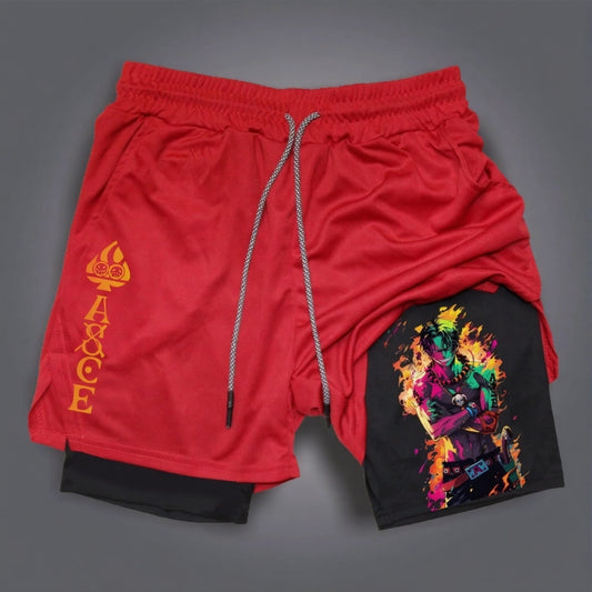 Unisex  Casual Anime Streetwear Shorts-Anime x kingdom