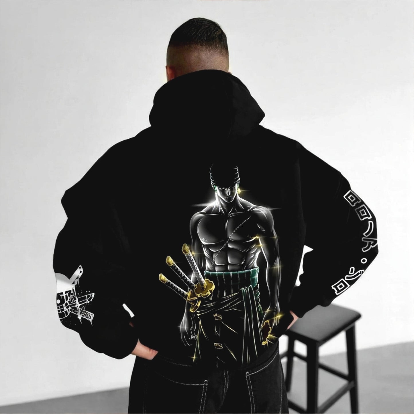 Unisex Anime Graphic Streetwear Vintage Hoodie-Anime x kingdom