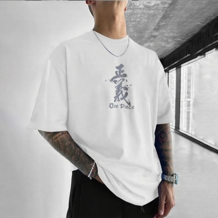 Unisex Anime Inspired Vintage T-Shirt-Anime x kingdom
