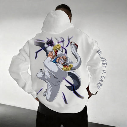 Unisex Anime Graphic Streetwear Vintage Hoodie-Anime x kingdom