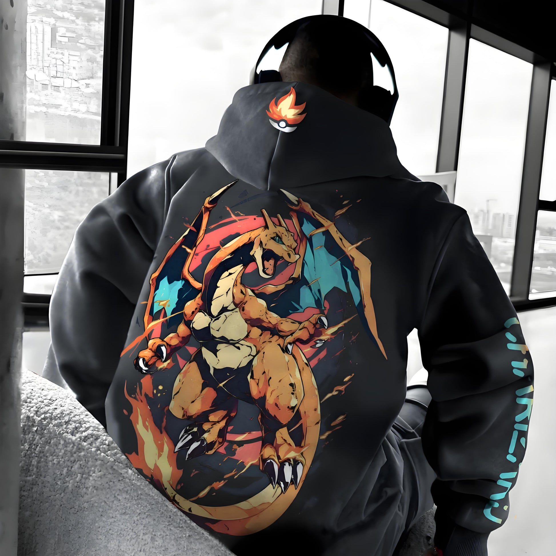 Unisex  Anime Graphic Streetwear Vintage Hoodie