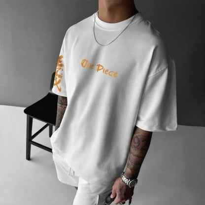 Unisex Anime Inspired Vintage T-Shirt-Anime x kingdom