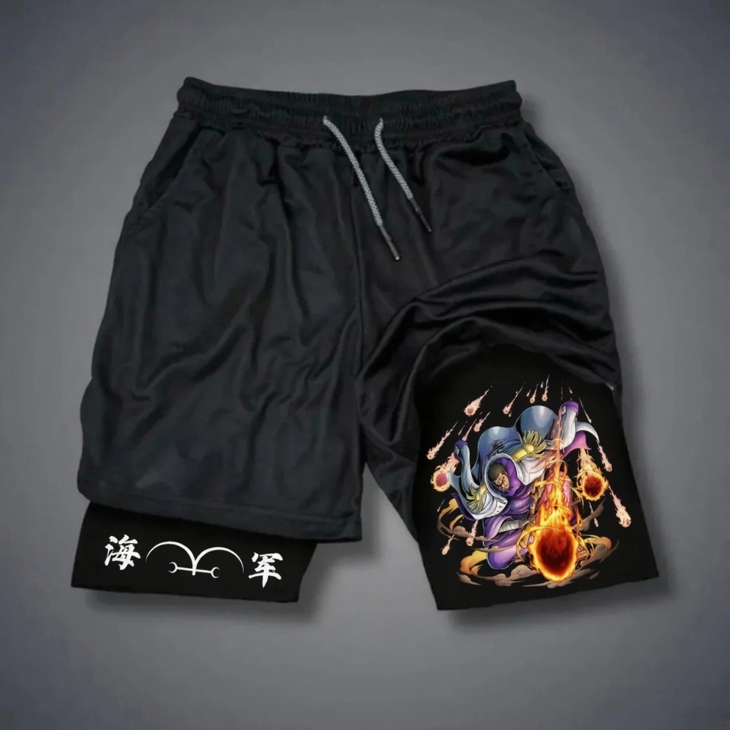 Unisex  Casual Anime Streetwear Shorts-Anime x kingdom