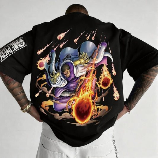 Unisex Anime Inspired Vintage T-Shirt-Anime x kingdom