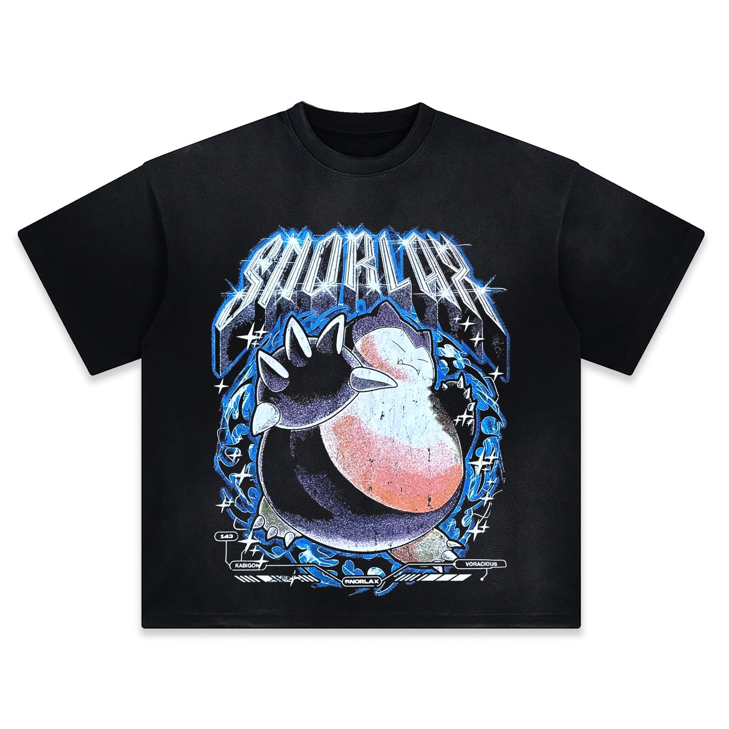 Unisex    Anime Inspired Vintage T-Shirt-comicclothing