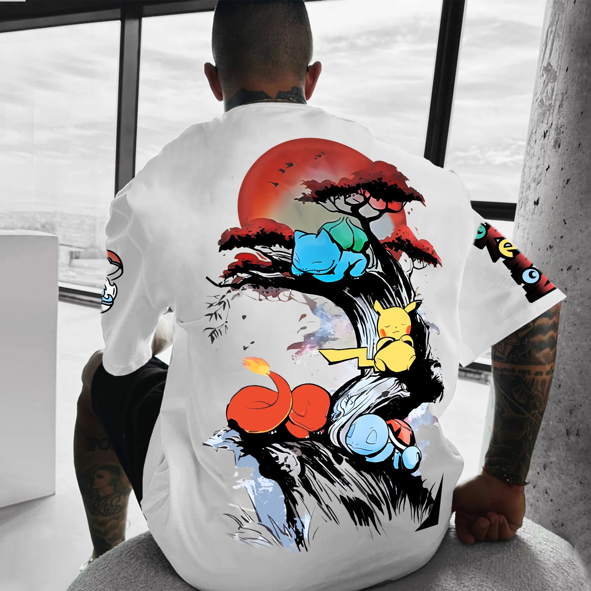 Unisex Anime Inspired Vintage T-Shirt
