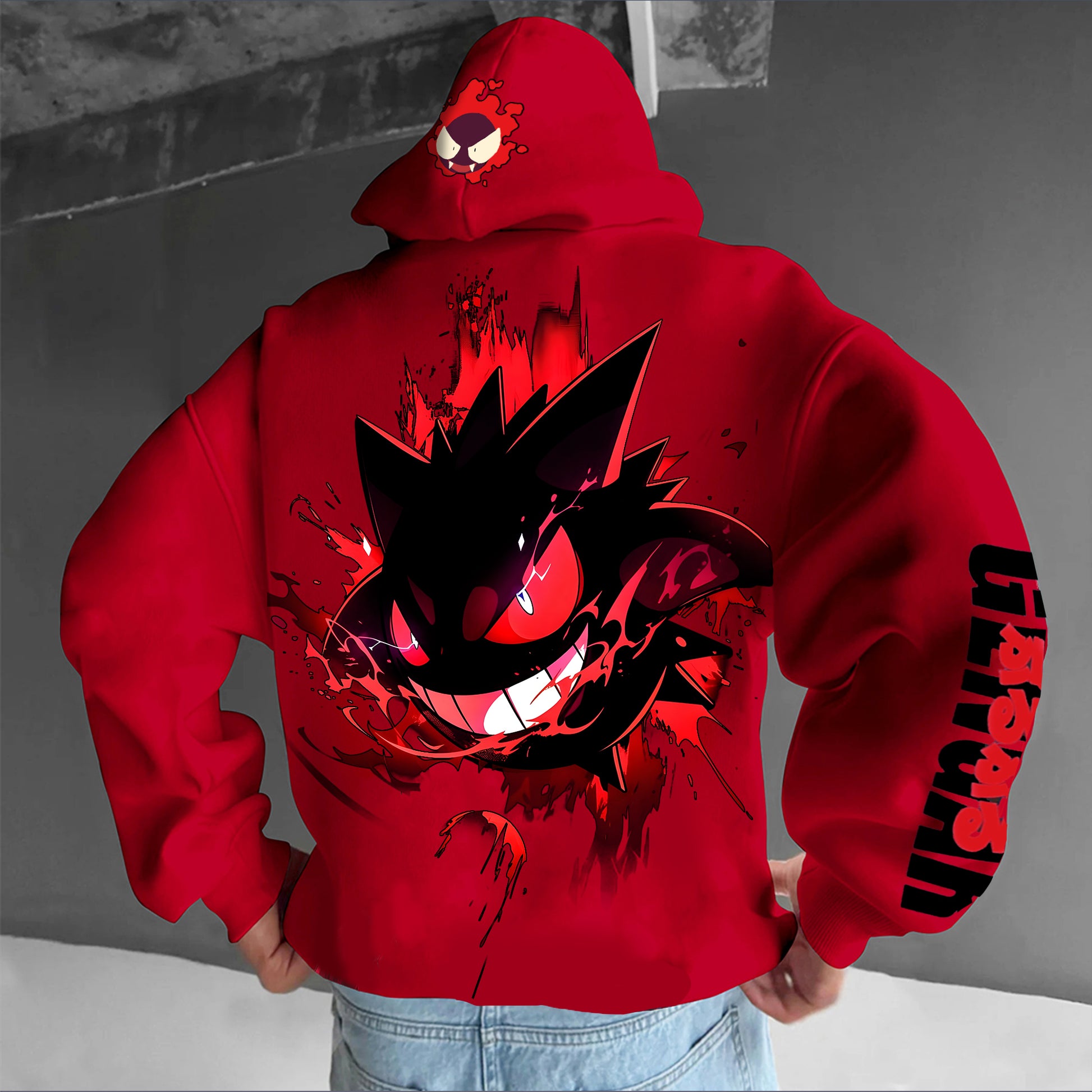 Unisex Anime Graphic Streetwear Vintage Hoodie
