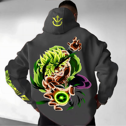 Unisex Anime Graphic Streetwear Vintage Hoodie