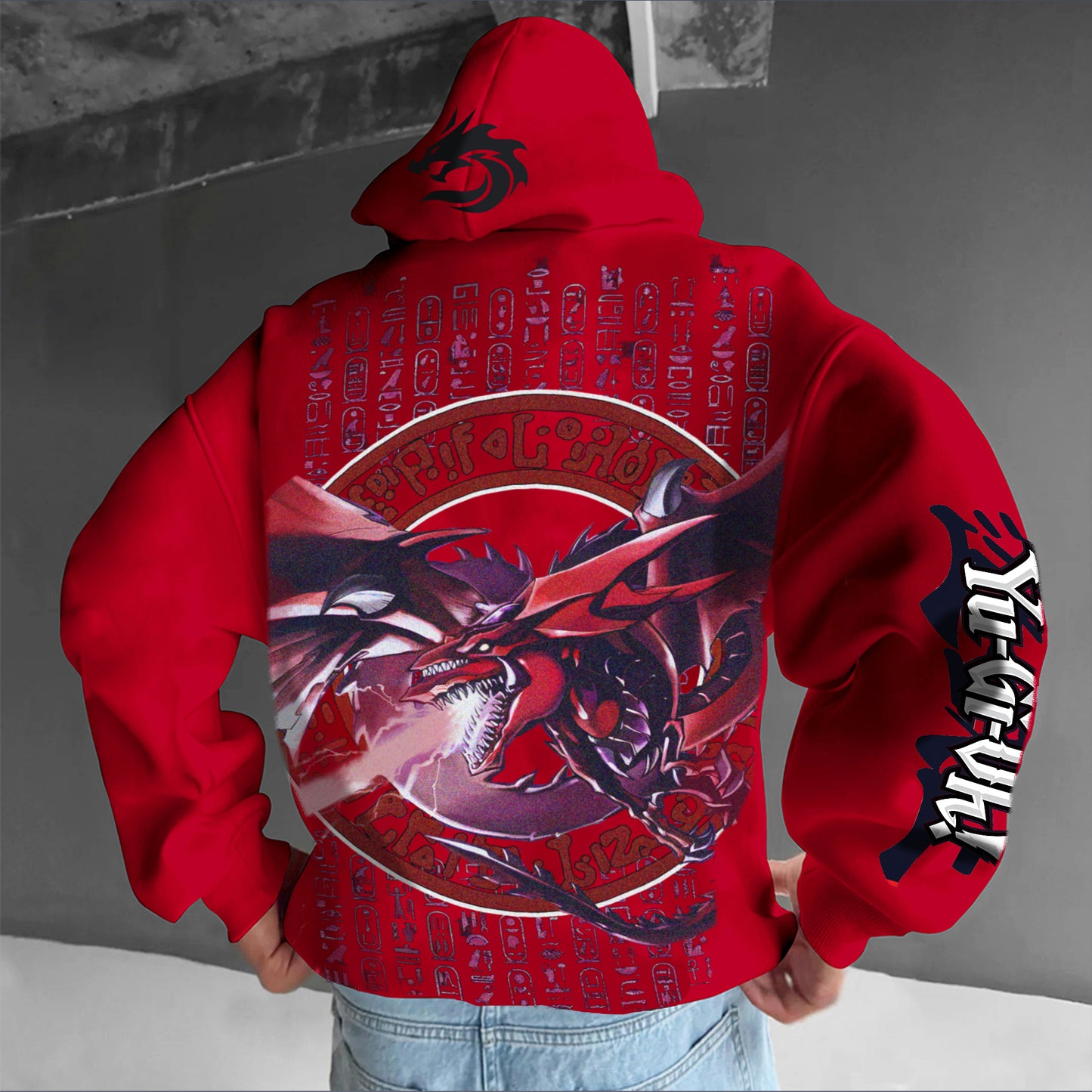 Unisex  “Yu-Gi-Oh！”   Anime Style Retro Hoodie