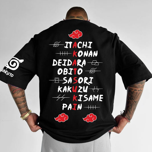 Oversize Anime T-Shirt-comicclothing