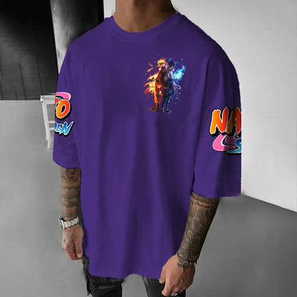 Unisex  Anime “Anime”  Inspired Vintage T-Shirt-comicclothing