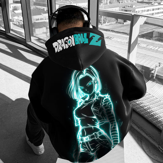 Unisex Anime Graphic Streetwear Vintage Hoodie
