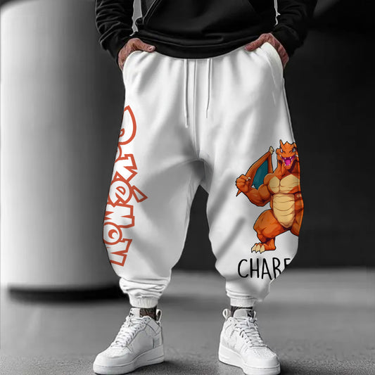 Unisex  Casual Anime Streetwear Pants