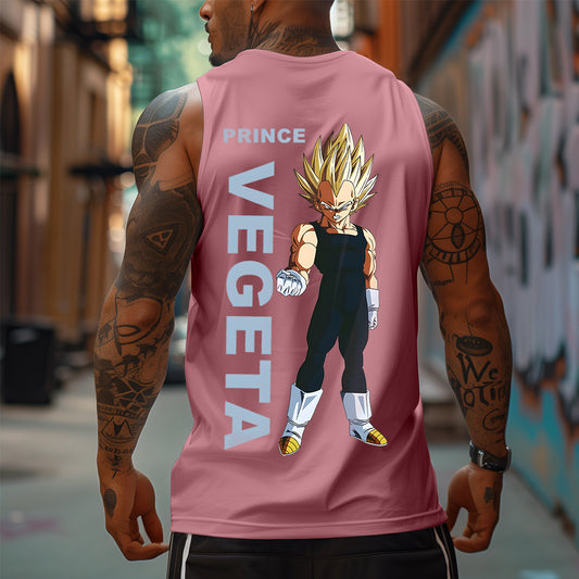 Unisex Anime Graphic Streetwear Vintage Gym Tank Top