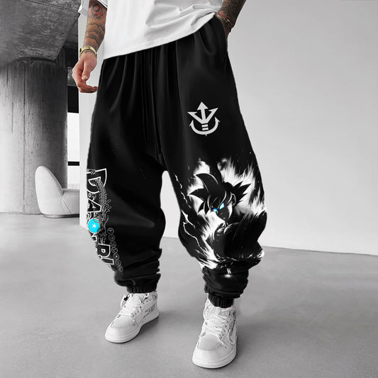 Unisex Oversized Anime-themed Casual Harem Pants