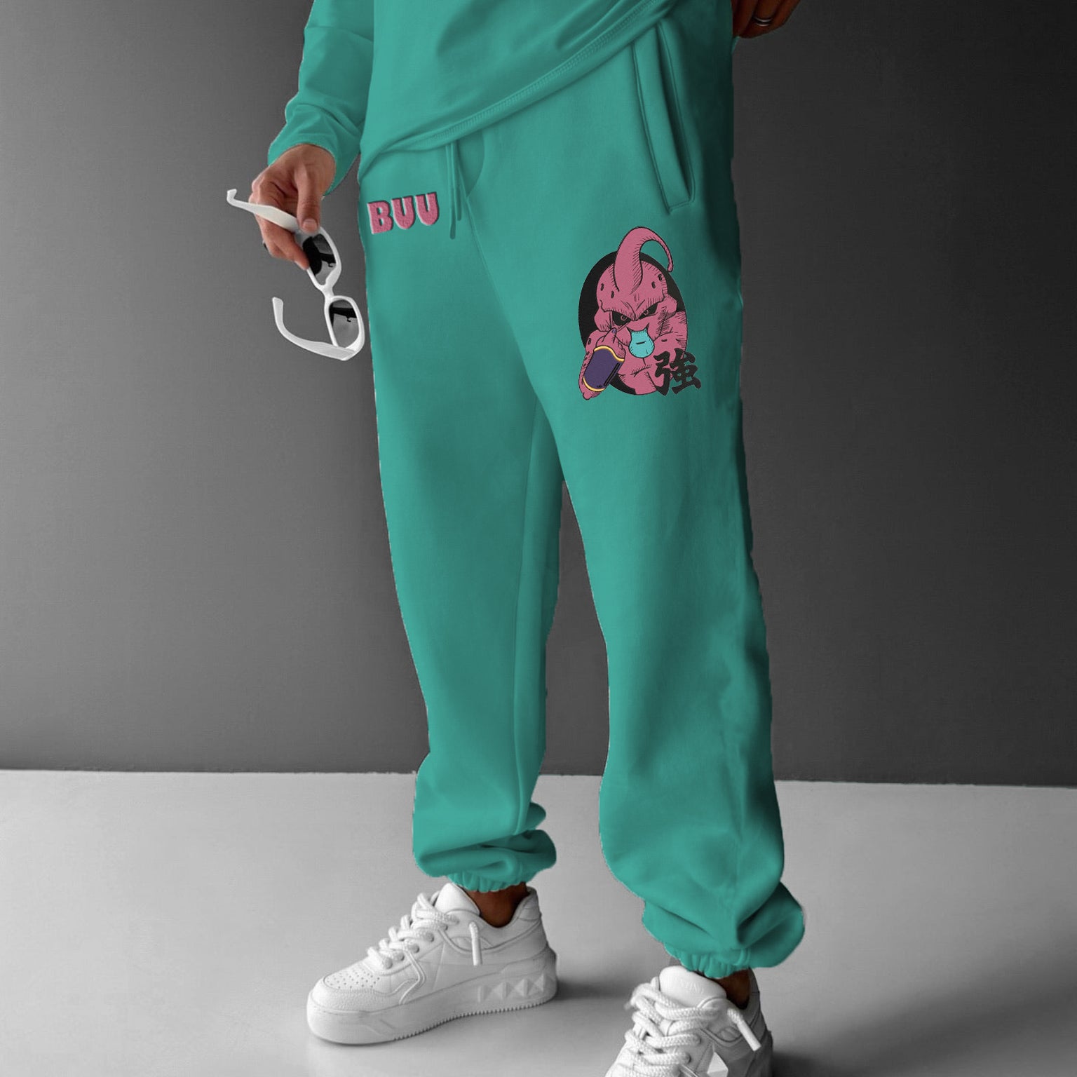 Unisex Anime Print  Sweatpants Casual Pants