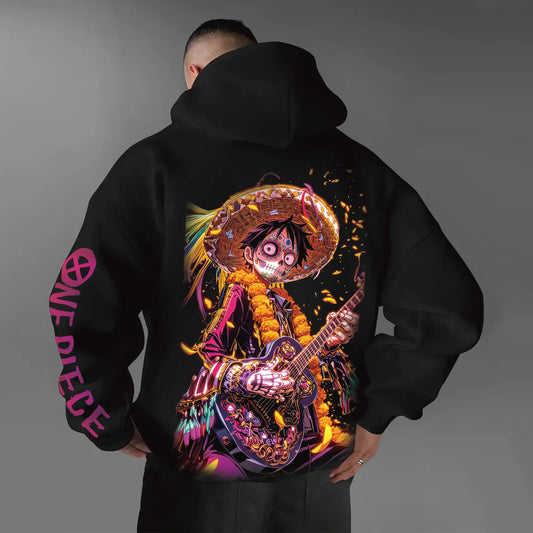 Unisex Anime Graphic Streetwear Vintage Hoodie-Anime x kingdom