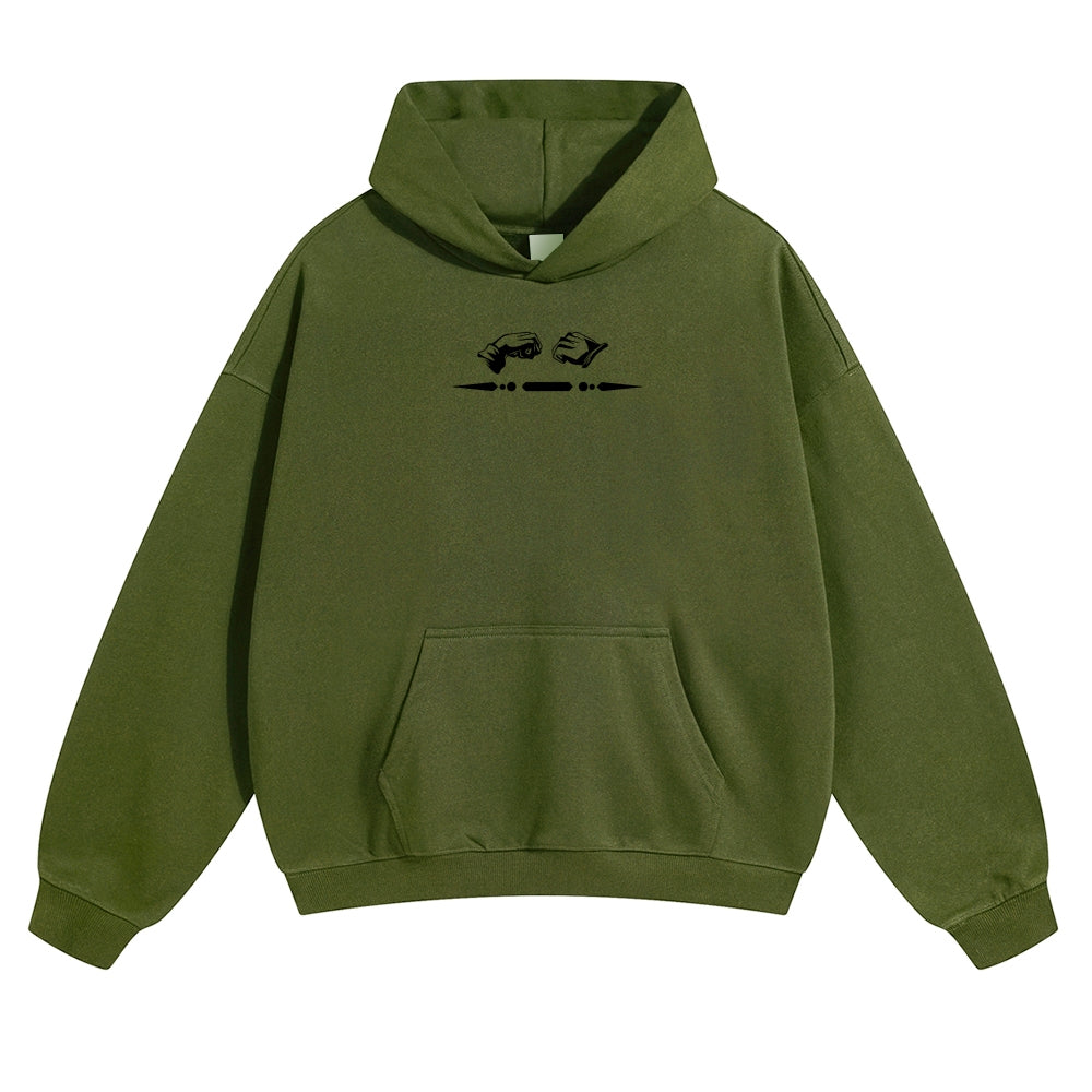Unisex Anime Graphic Streetwear Vintage Hoodie