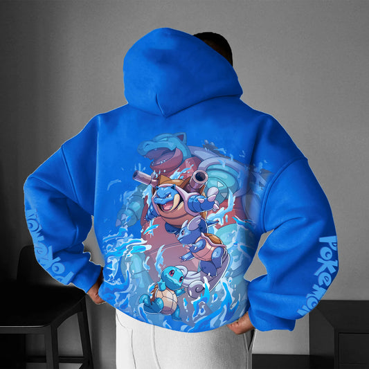 Unisex Anime Graphic Streetwear Vintage Hoodie